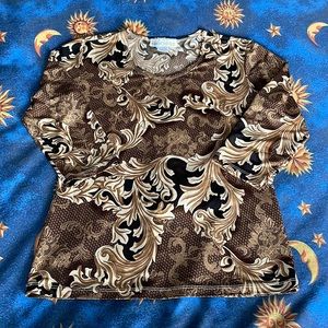 Vintage 90’s 3/4 sleeve top
